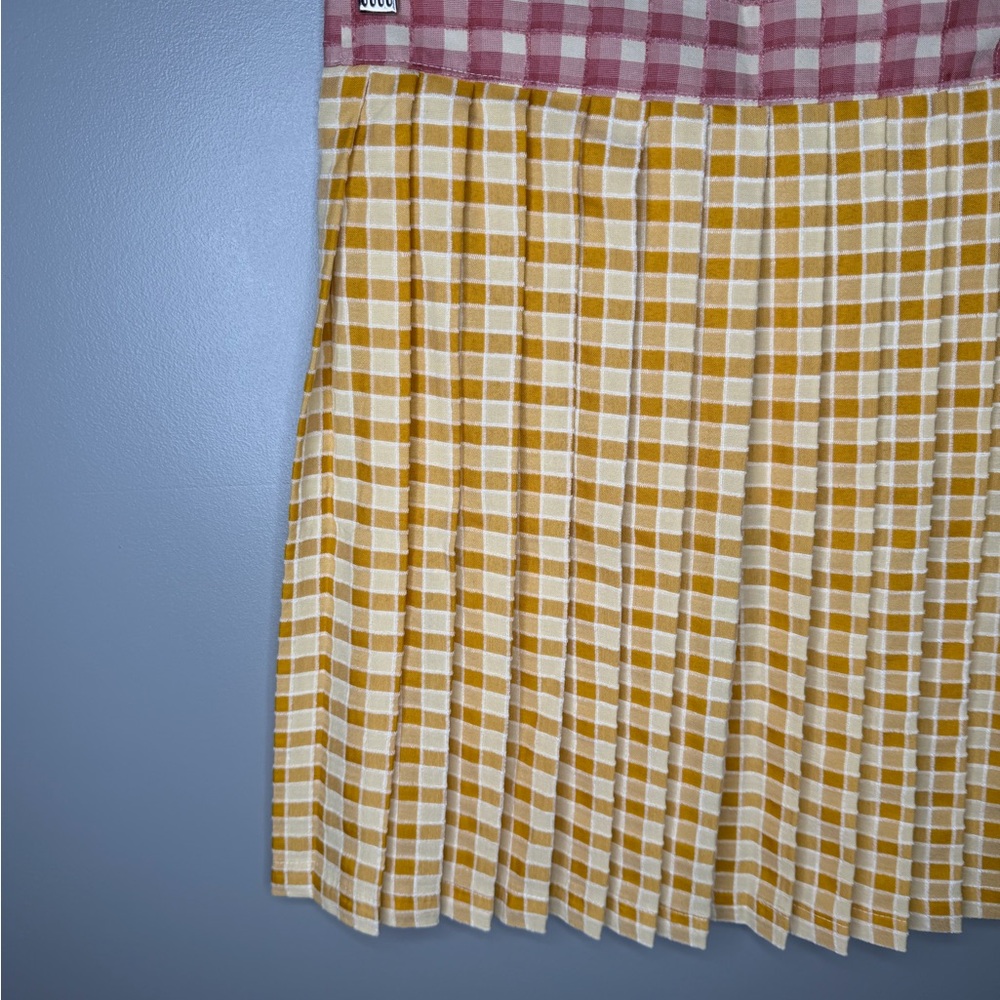 NWT Lisa Says Gah! Meg Plaid Pleated Mini Skirt - Picture 4 of 12